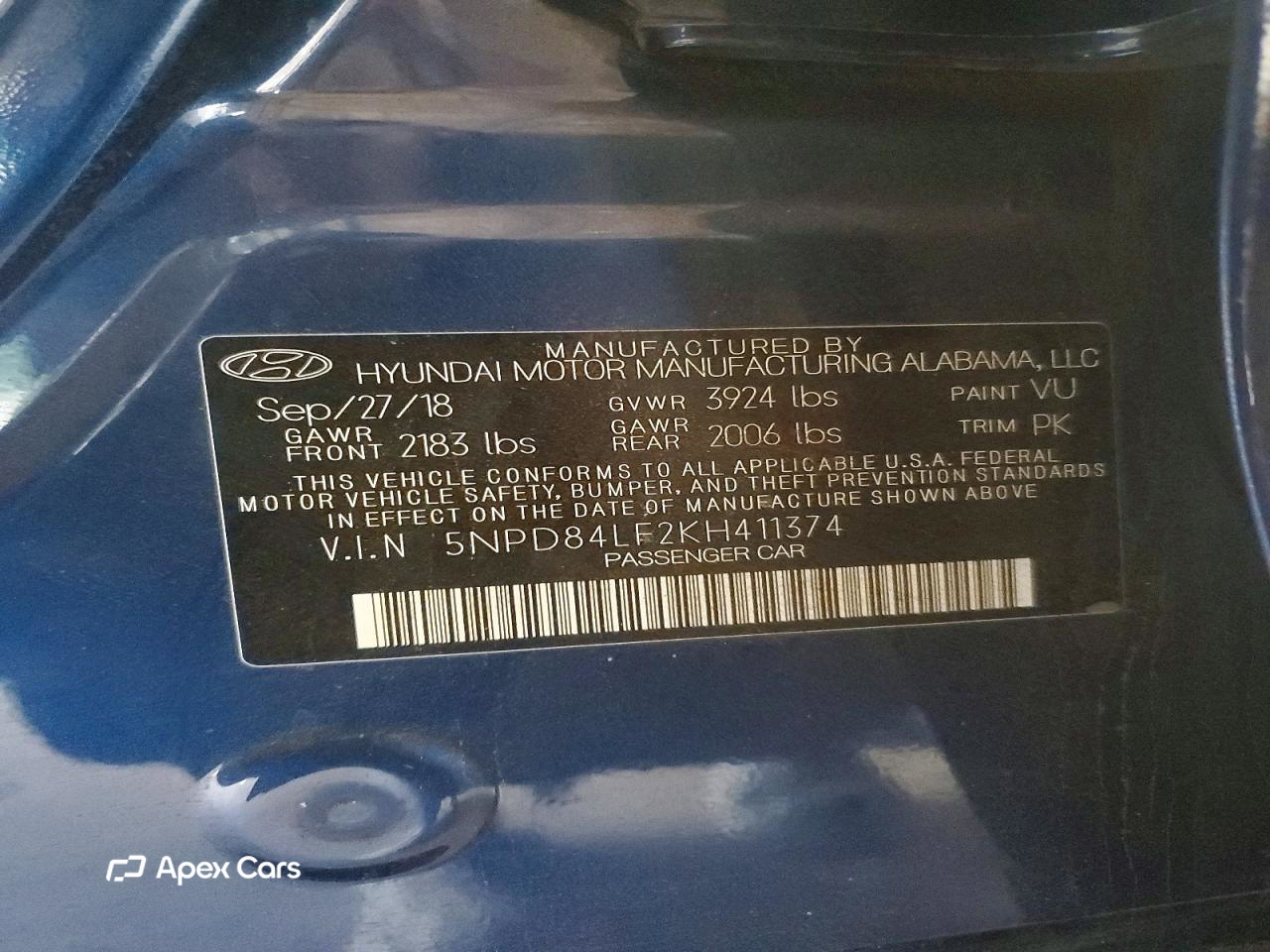 Hyundai Elantra 2019
