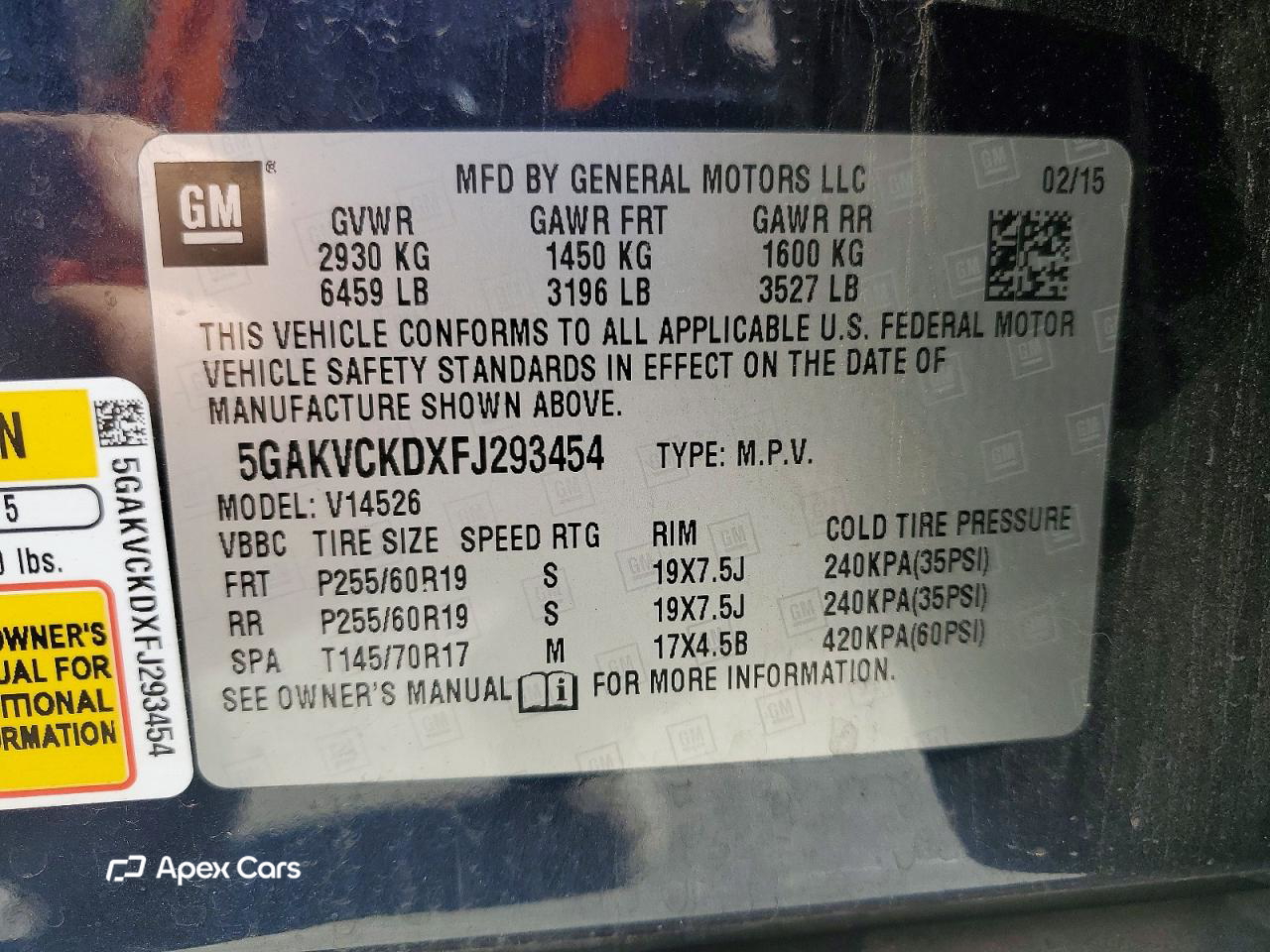Buick Enclave 2015