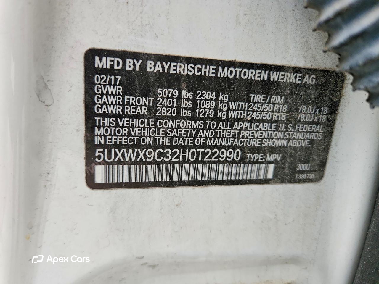 BMW X3 2017