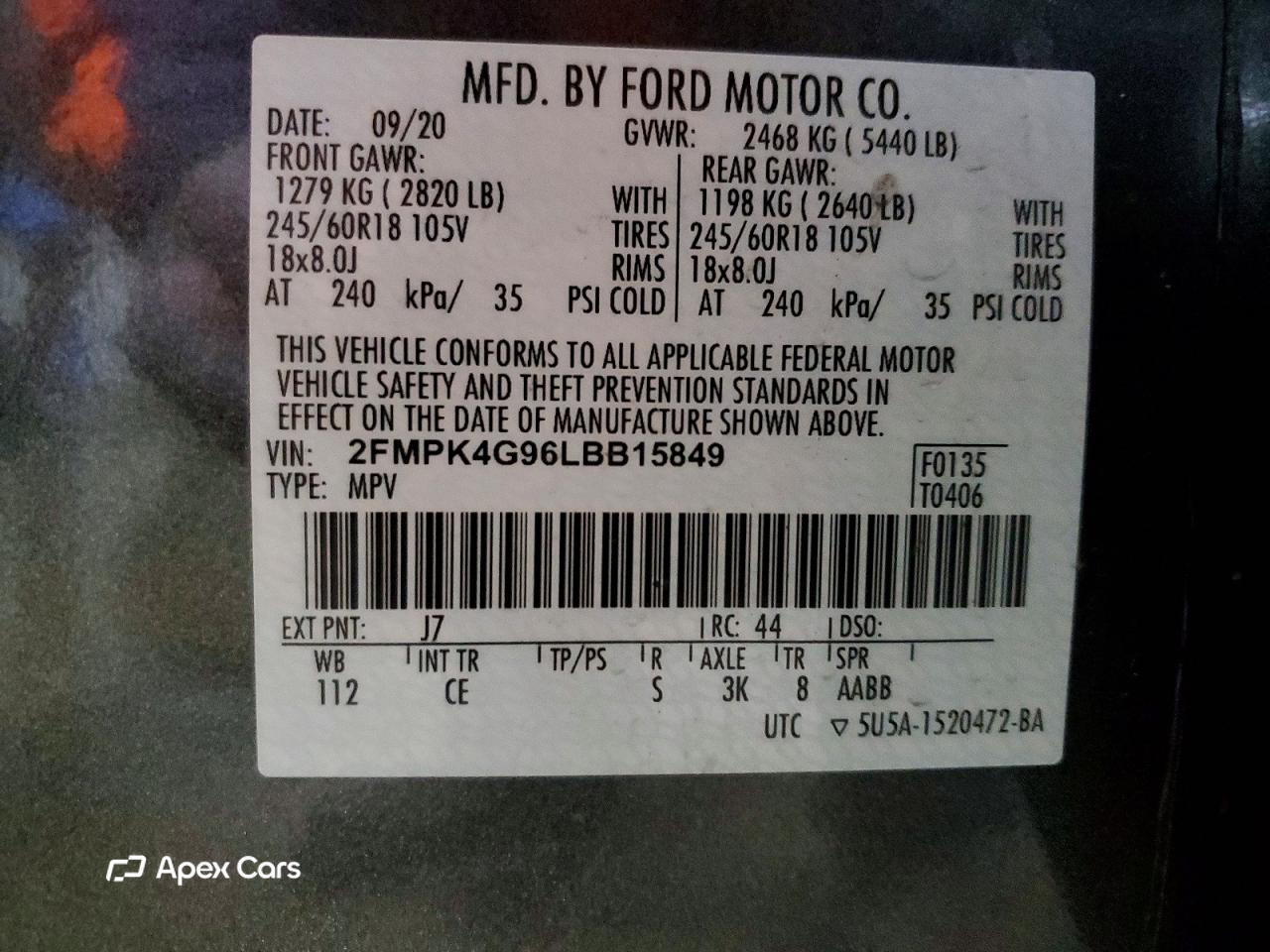 Ford Edge 2020