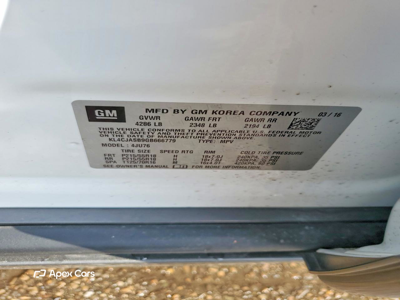 Buick Encore 2016
