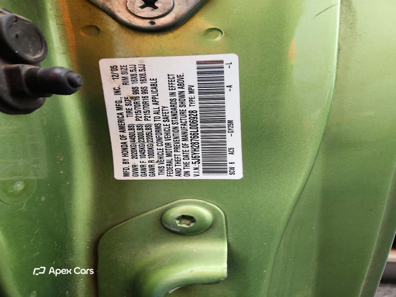 Honda Element 2006