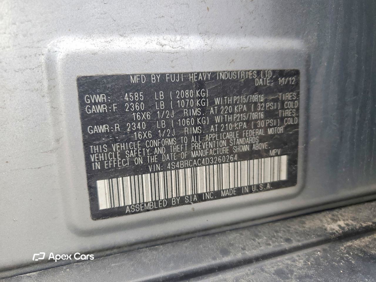 Subaru Outback 2013