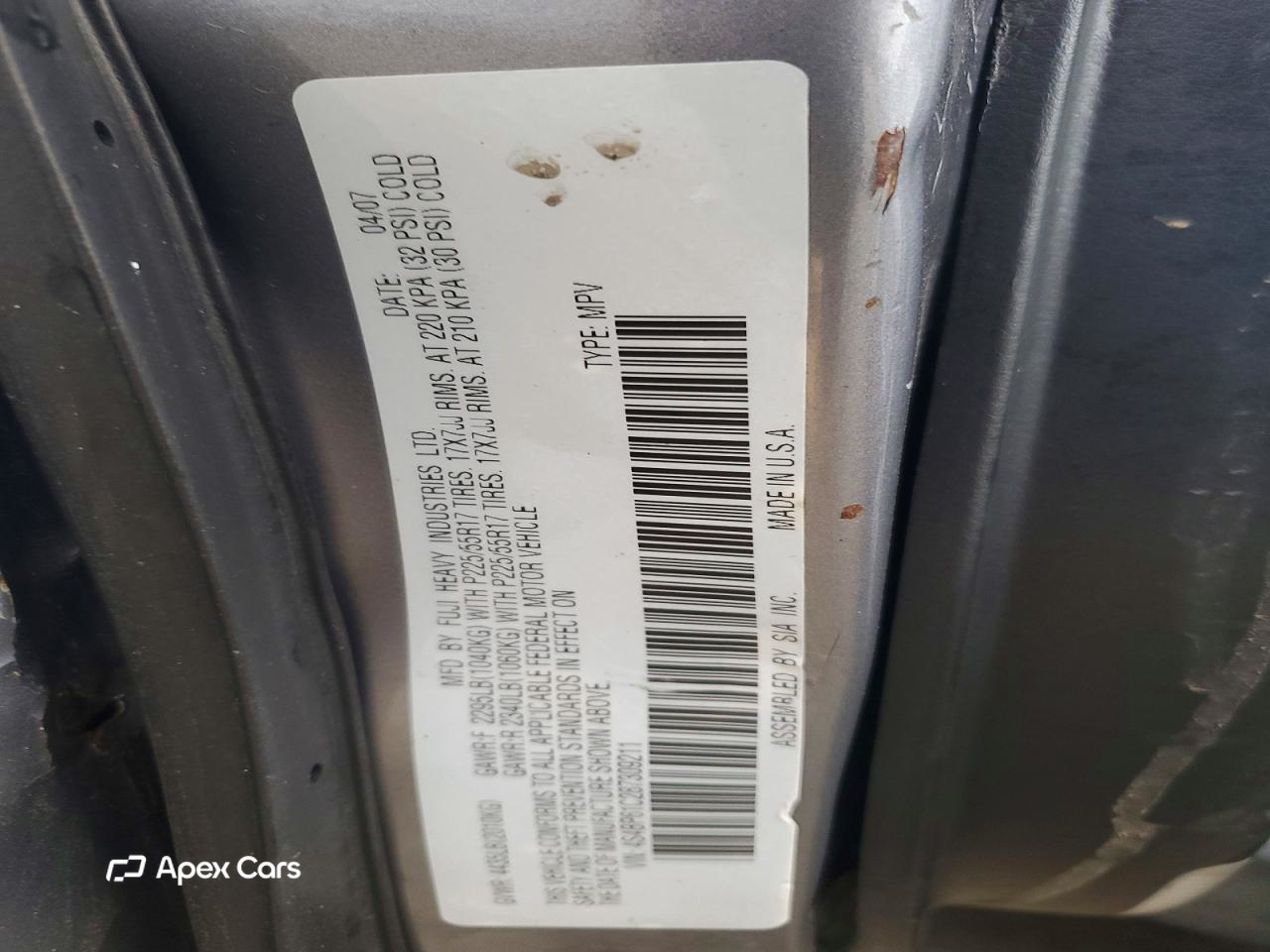 Subaru Outback 2008