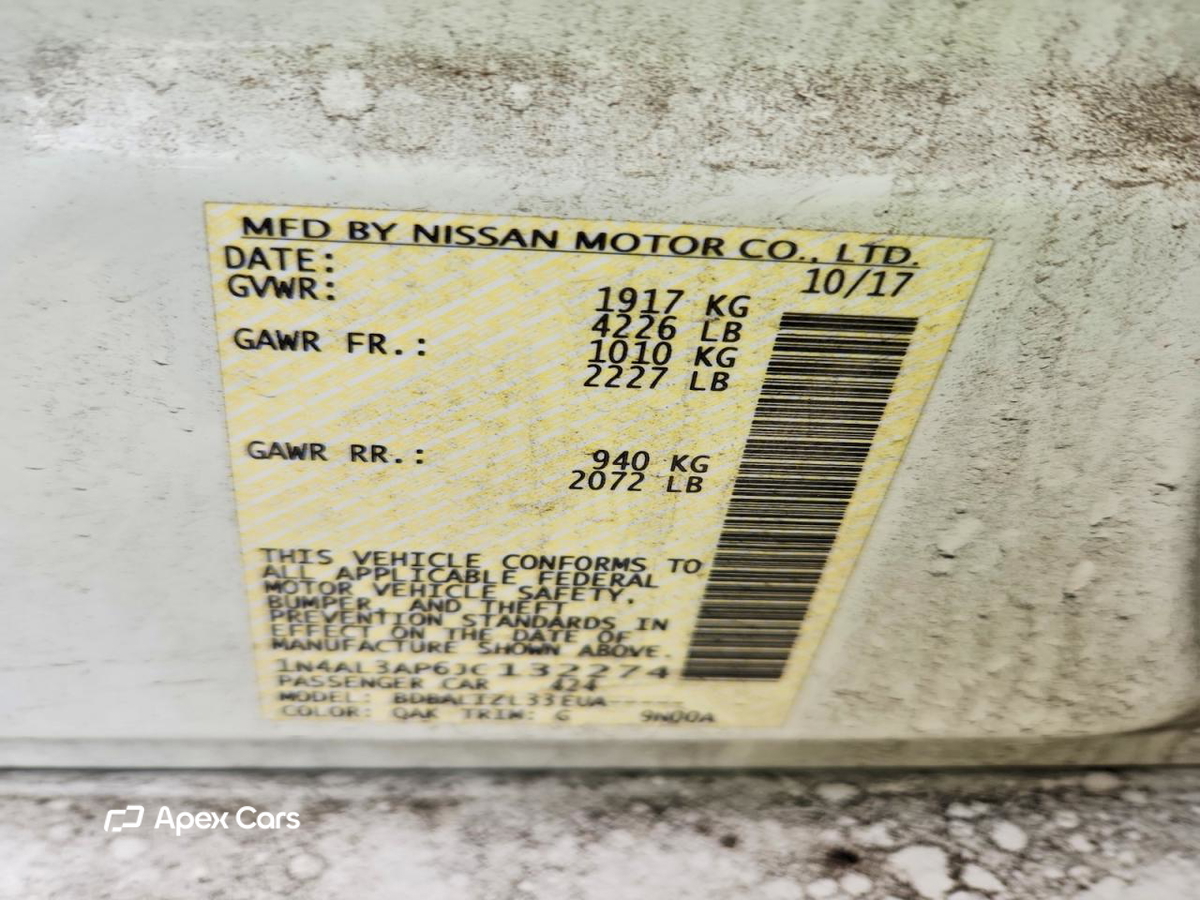 Nissan Altima 2018