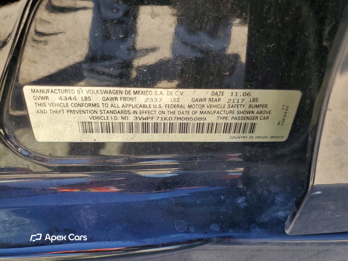 Volkswagen Jetta 2007