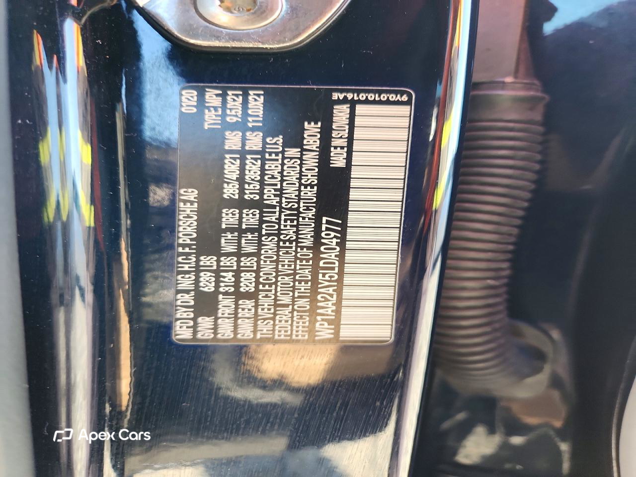 Porsche Cayenne 2020