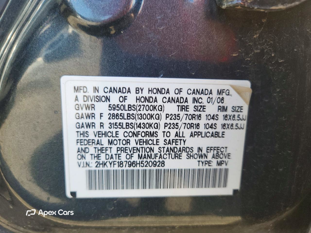 Honda Pilot 2006