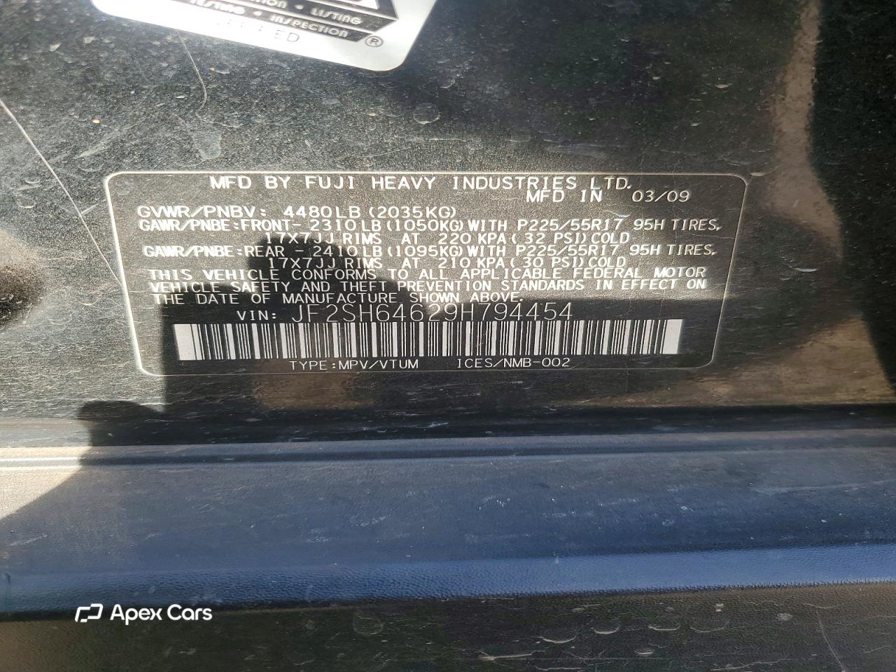 Subaru Forester 2009
