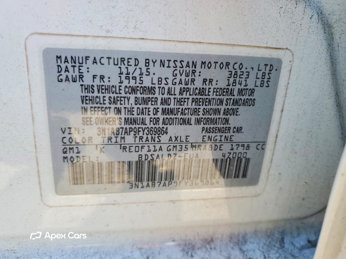 Nissan Sentra 2015