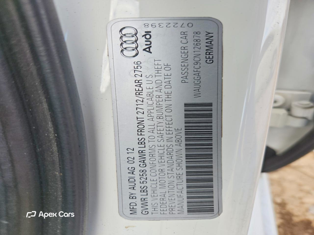 Audi A6 2012