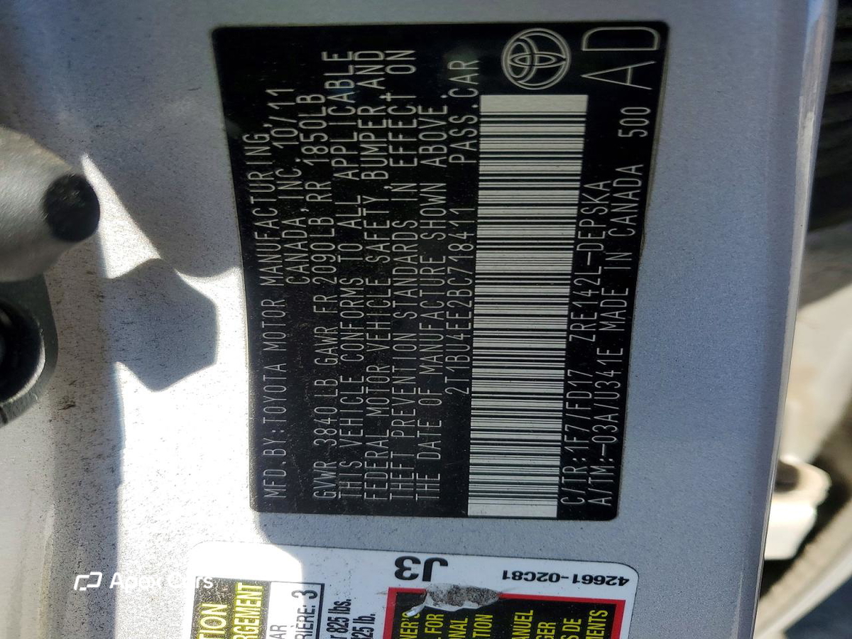 Toyota Corolla 2011