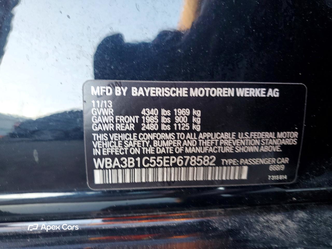 BMW Series 3 2014