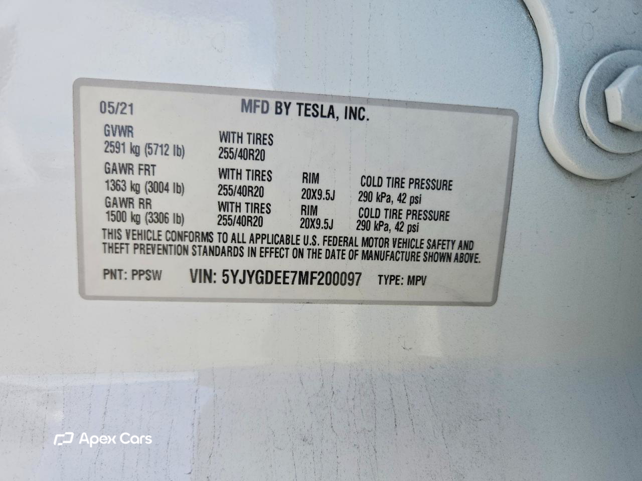 Tesla Model Y 2021