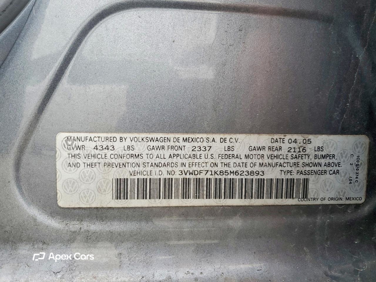 Volkswagen Jetta 2005