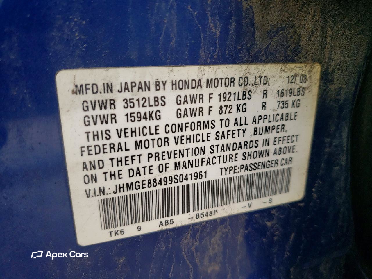 Honda Fit 2009