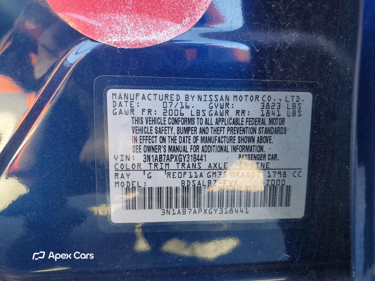 Nissan Sentra 2016