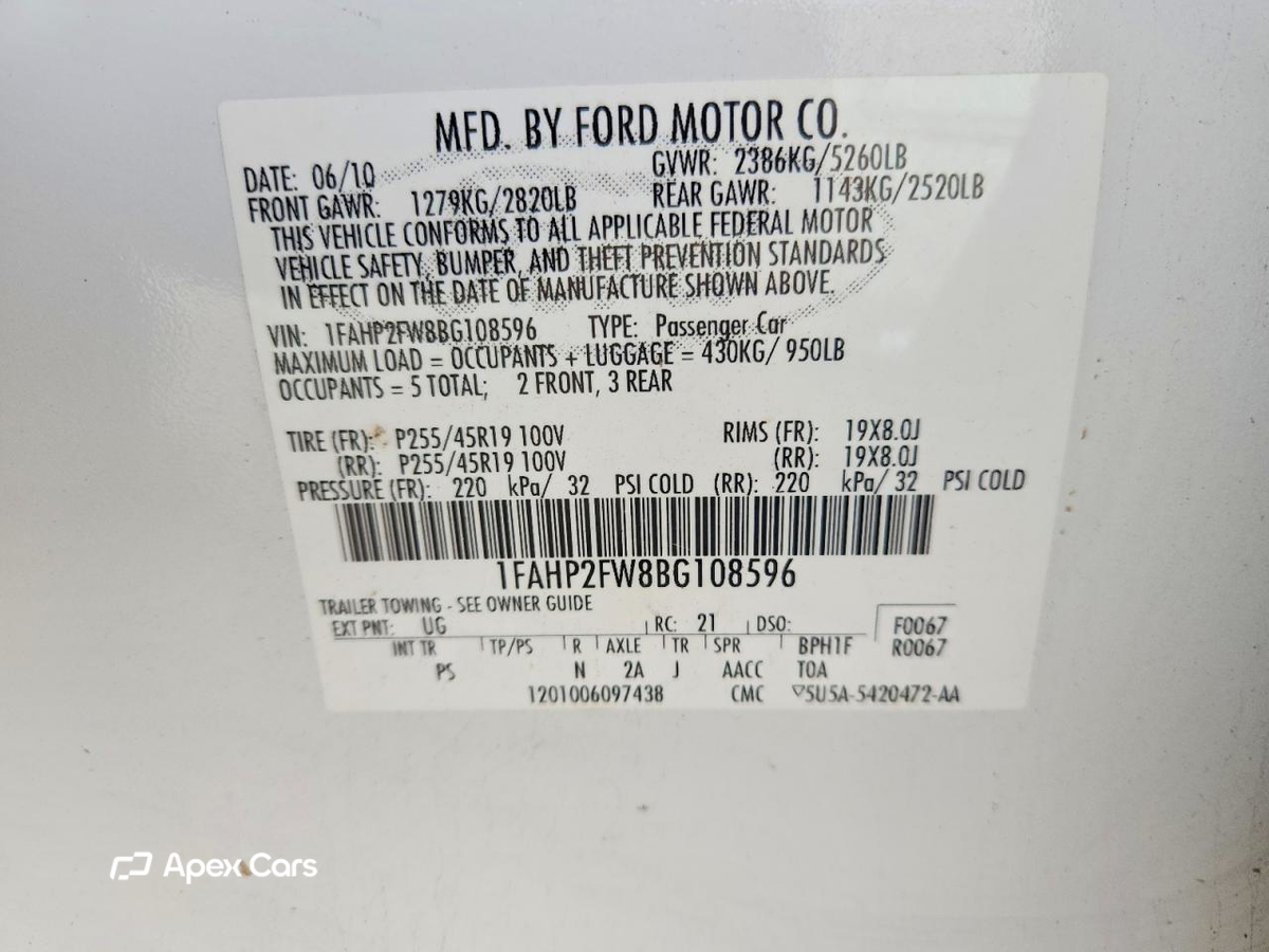 Ford Taurus 2011