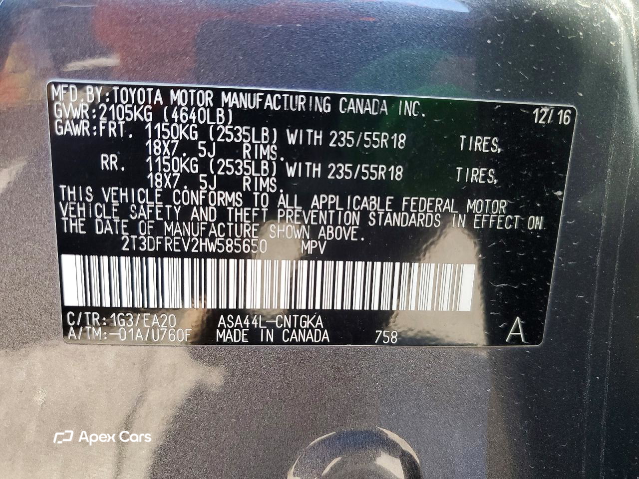 Toyota RAV 4 2017