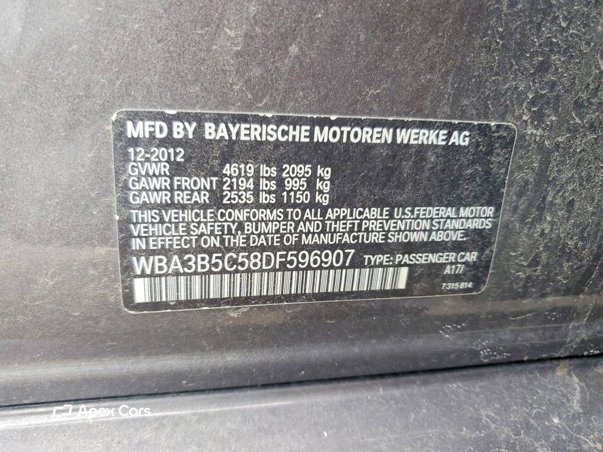 BMW Series 3 2013