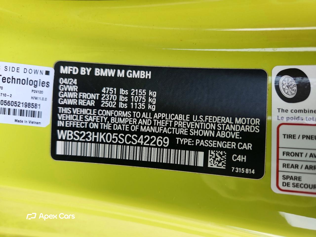 BMW M4 2025