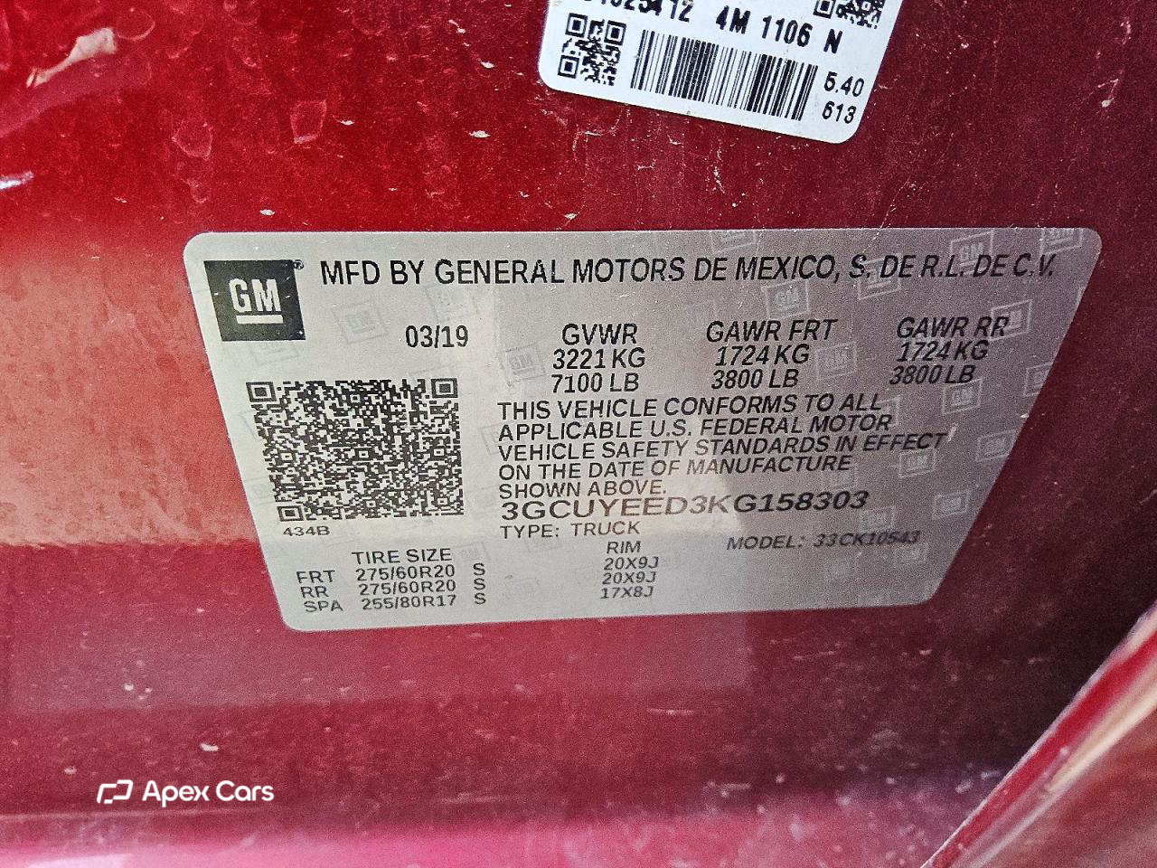 Chevrolet Silverado 2019
