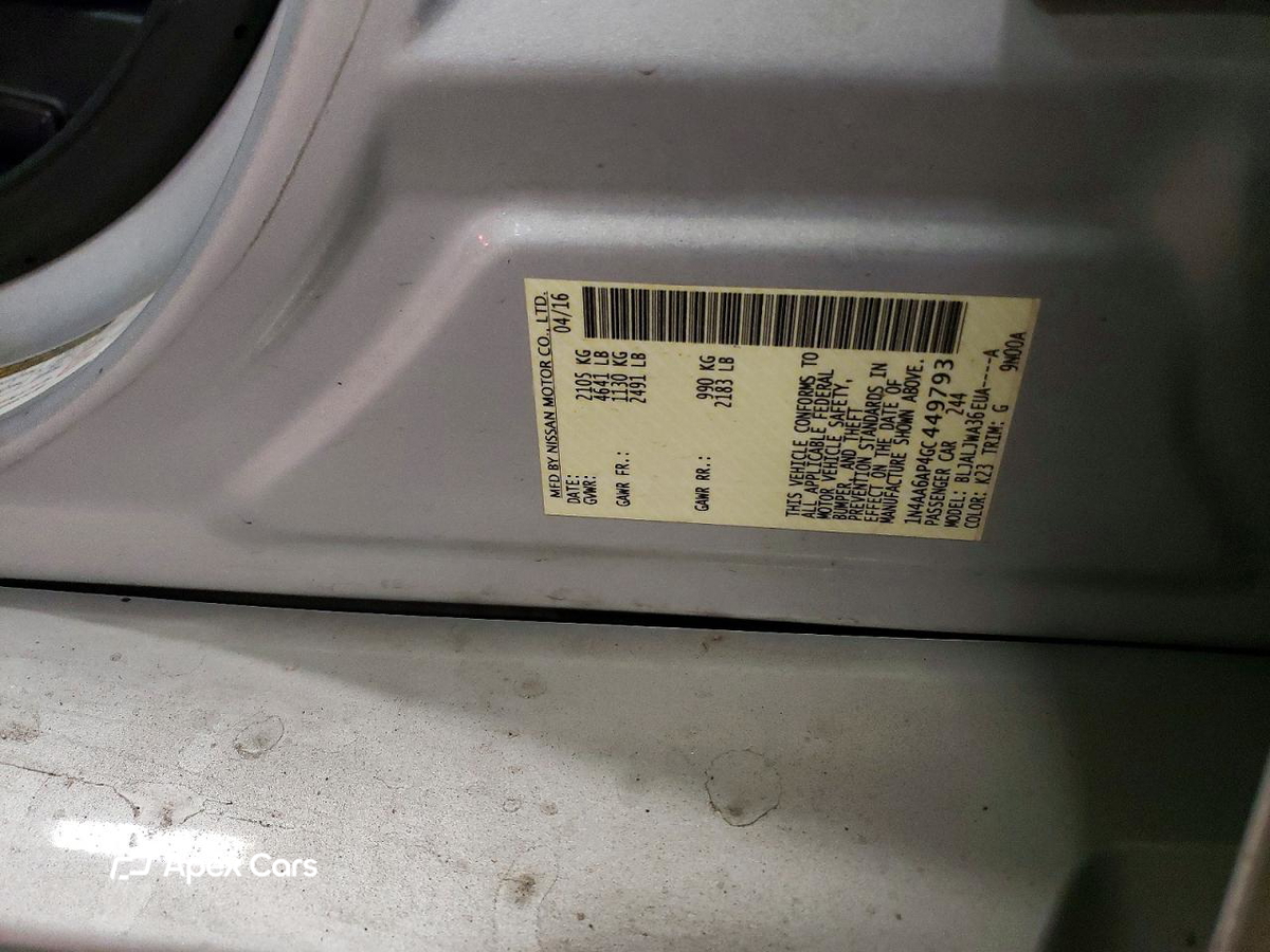 Nissan Maxima 2016