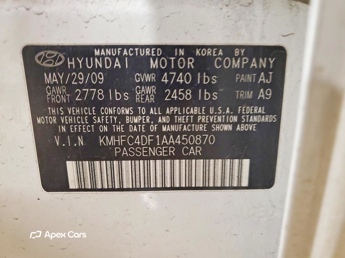 Hyundai Azera 2010