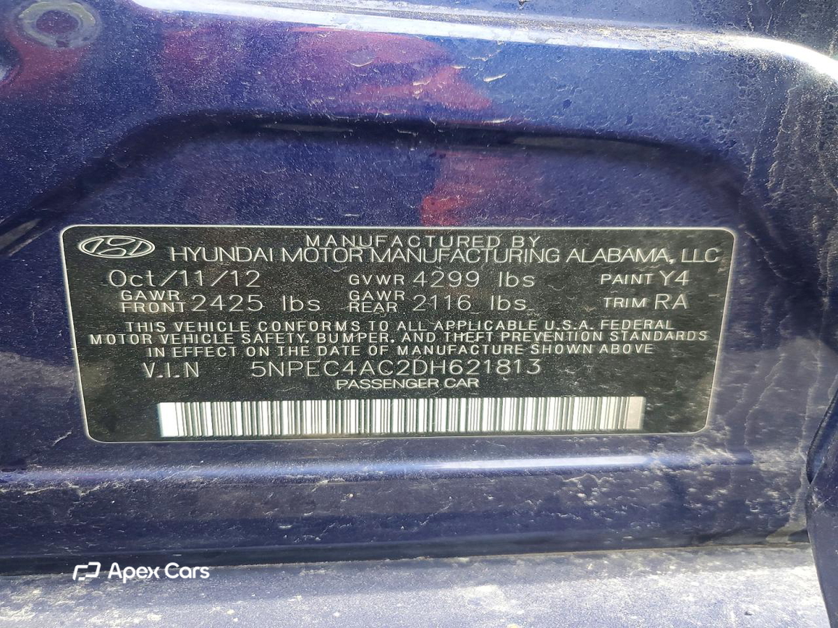 Hyundai Sonata 2013