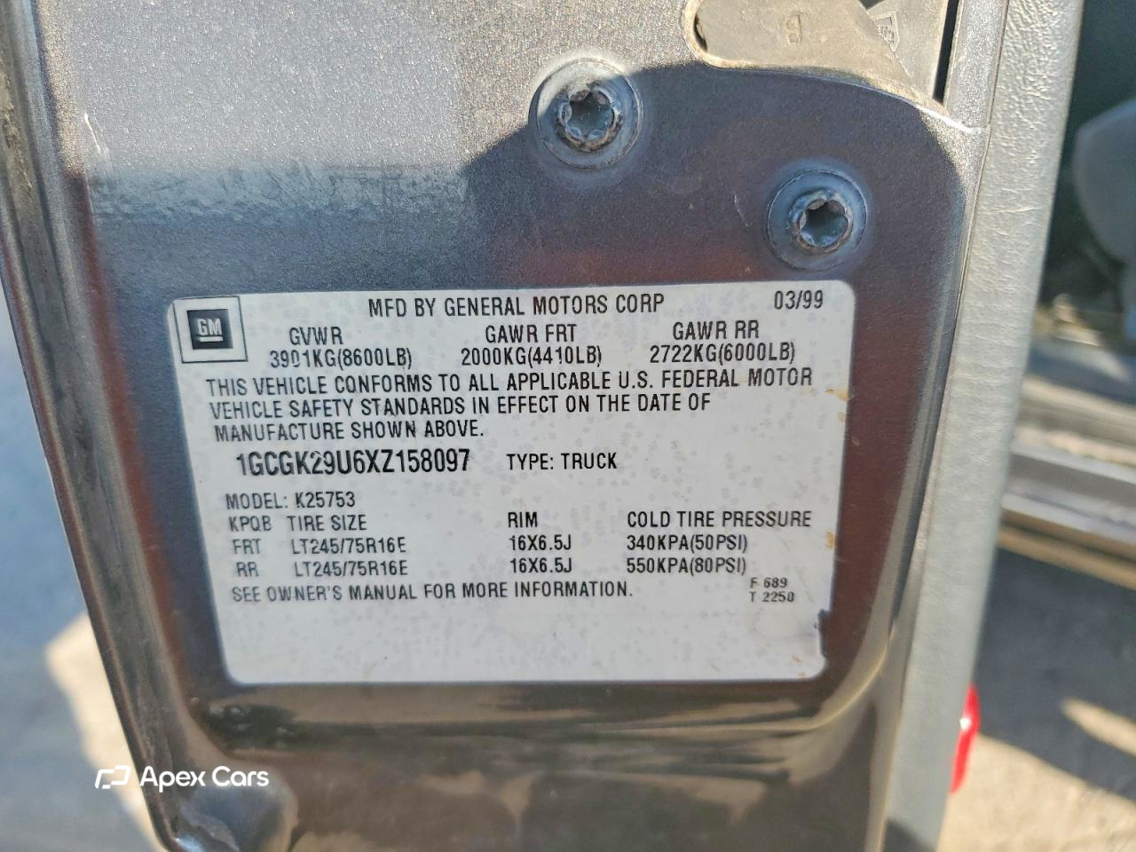 Chevrolet Silverado 1999