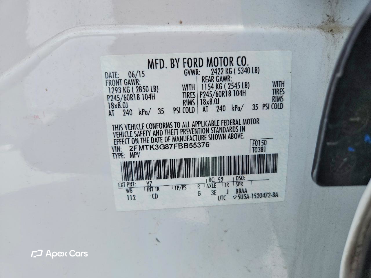 Ford Edge 2015