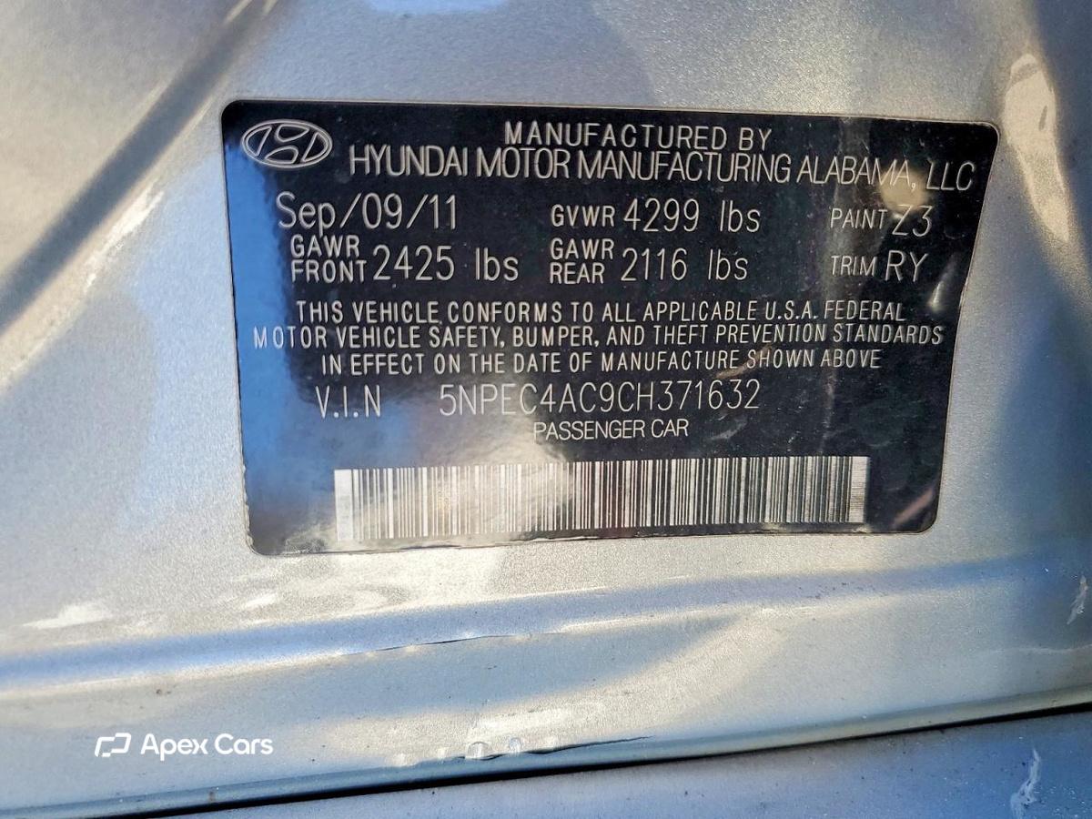 Hyundai Sonata 2012