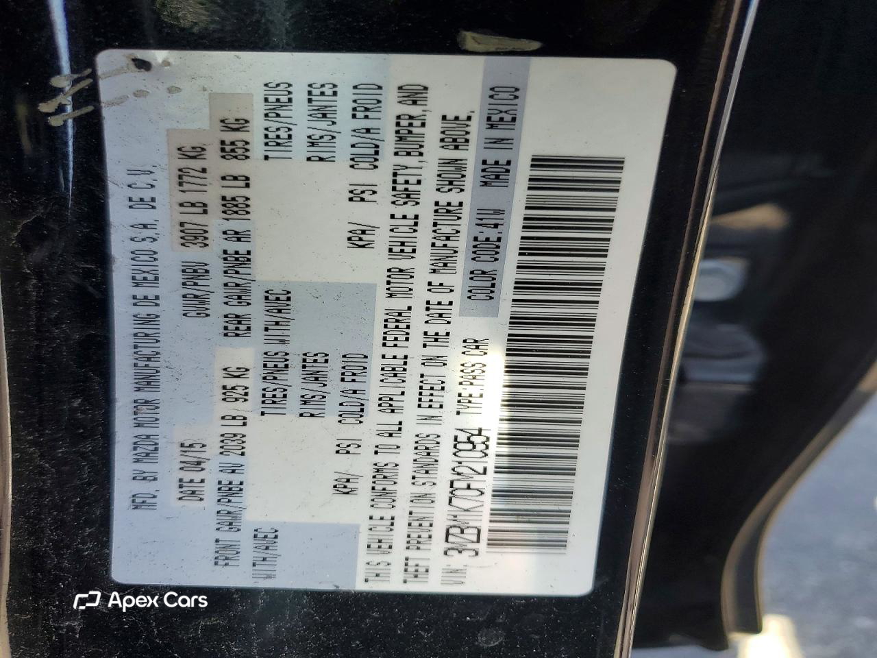 Mazda 3 2015