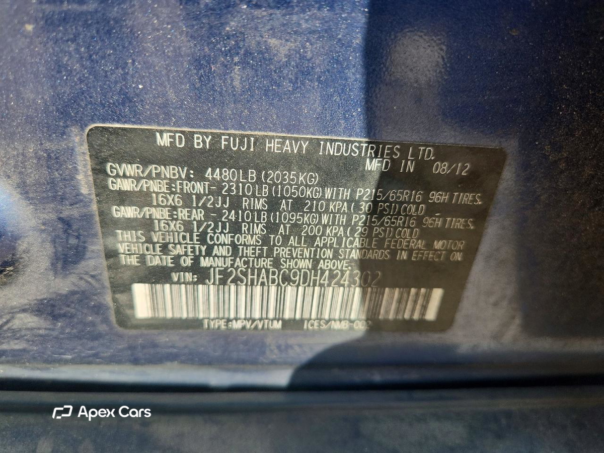 Subaru Forester 2013