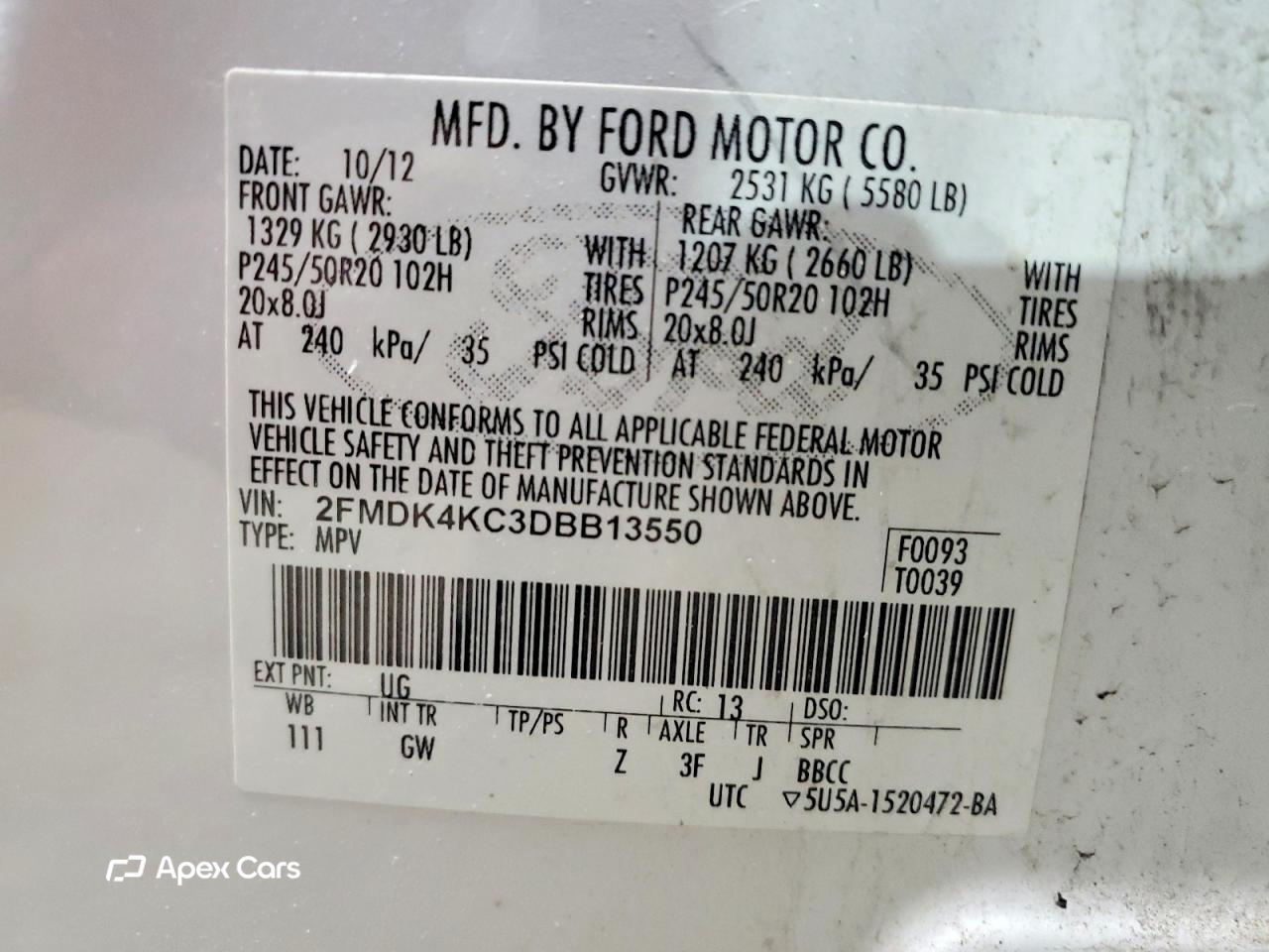 Ford Edge 2013