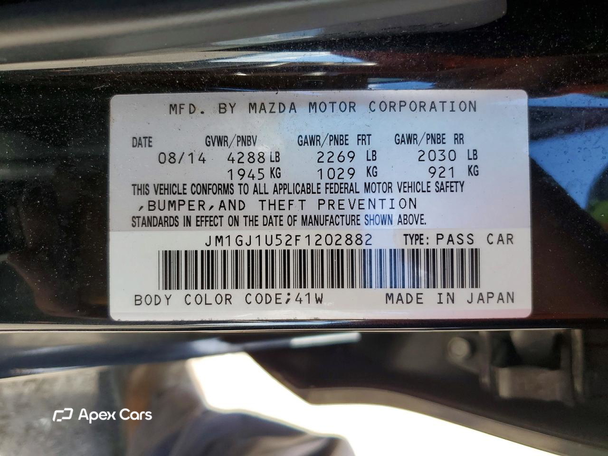 Mazda 6 2015