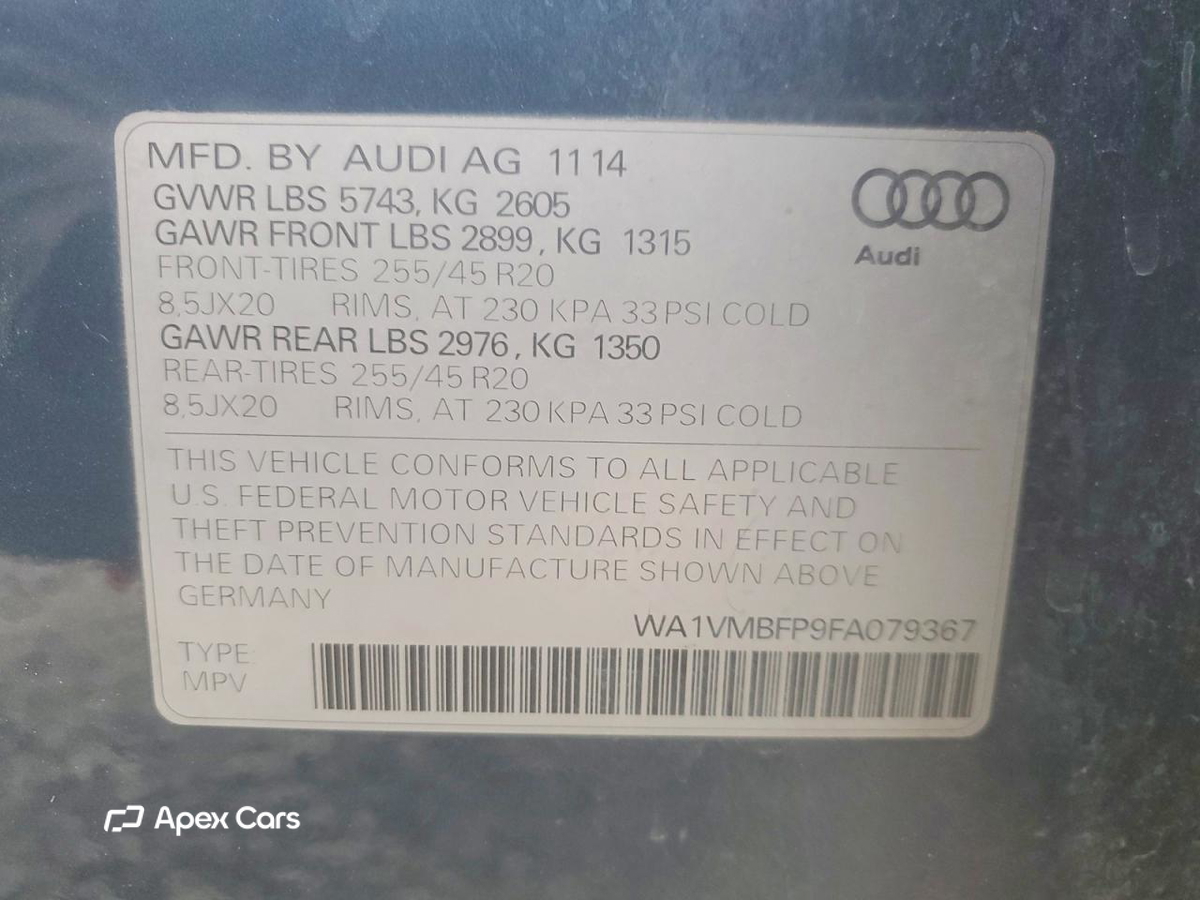 Audi Q5 2015