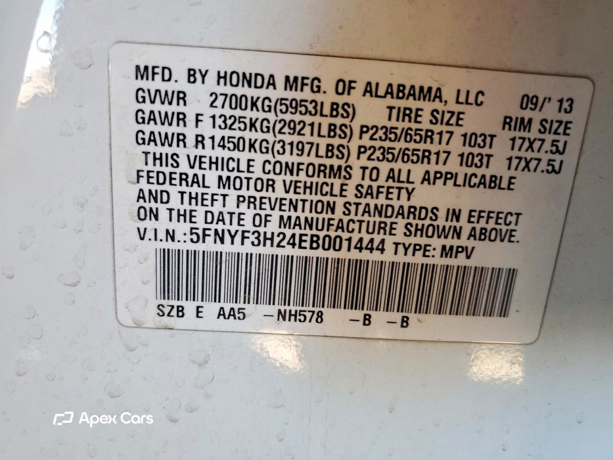Honda Pilot 2014