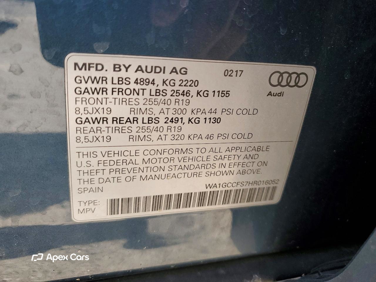 Audi Q3 2017