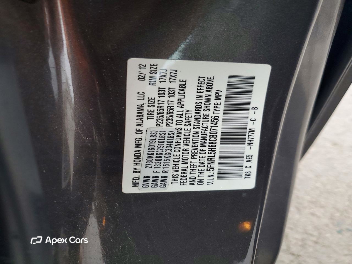 Honda Odyssey 2012