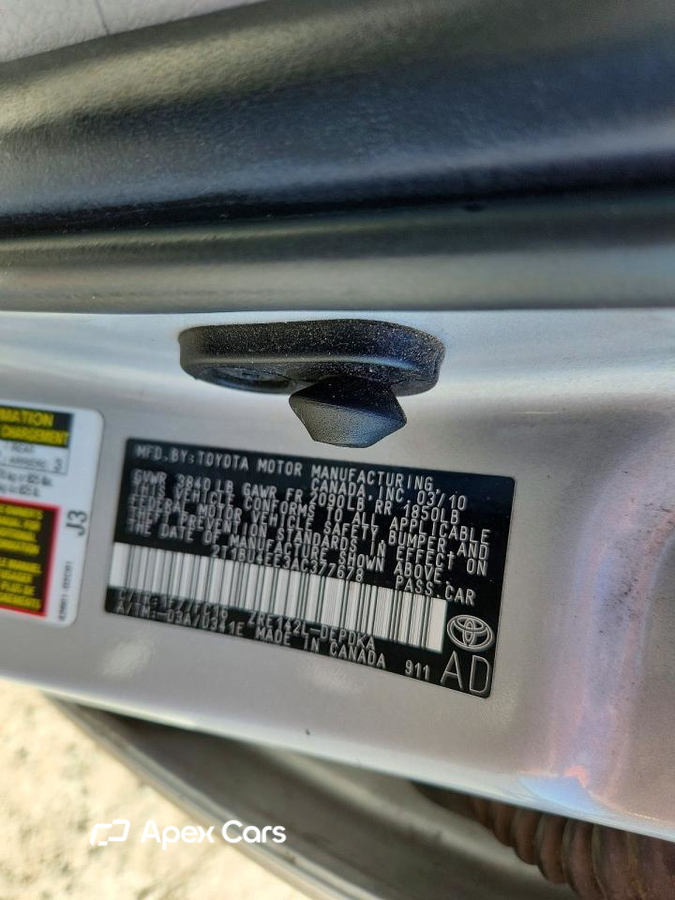 Toyota Corolla 2010