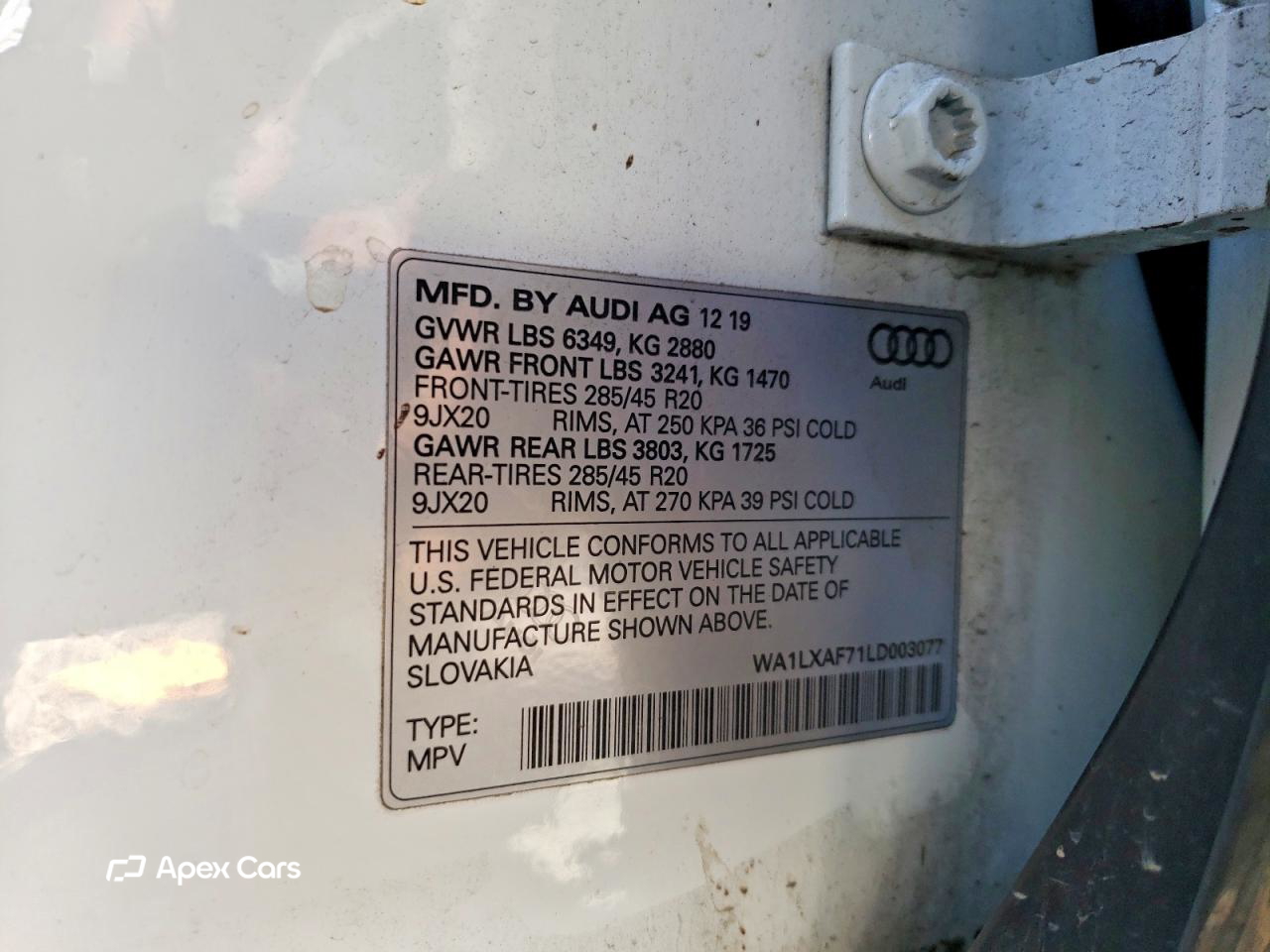 Audi Q7 2020