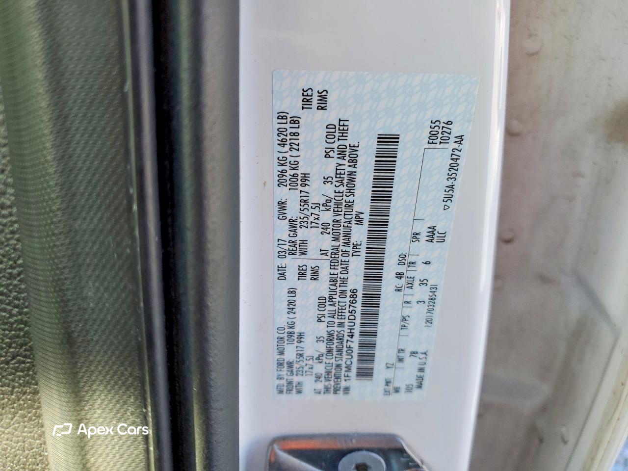 Ford Escape 2017