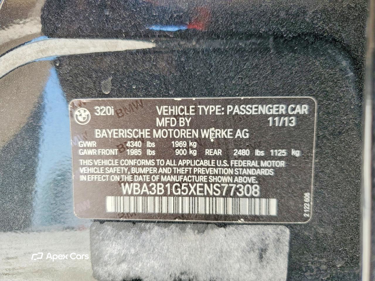 BMW Series 3 2014
