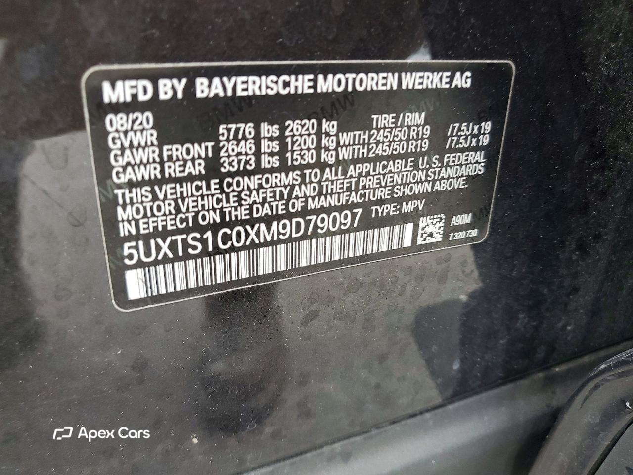BMW X3 2021