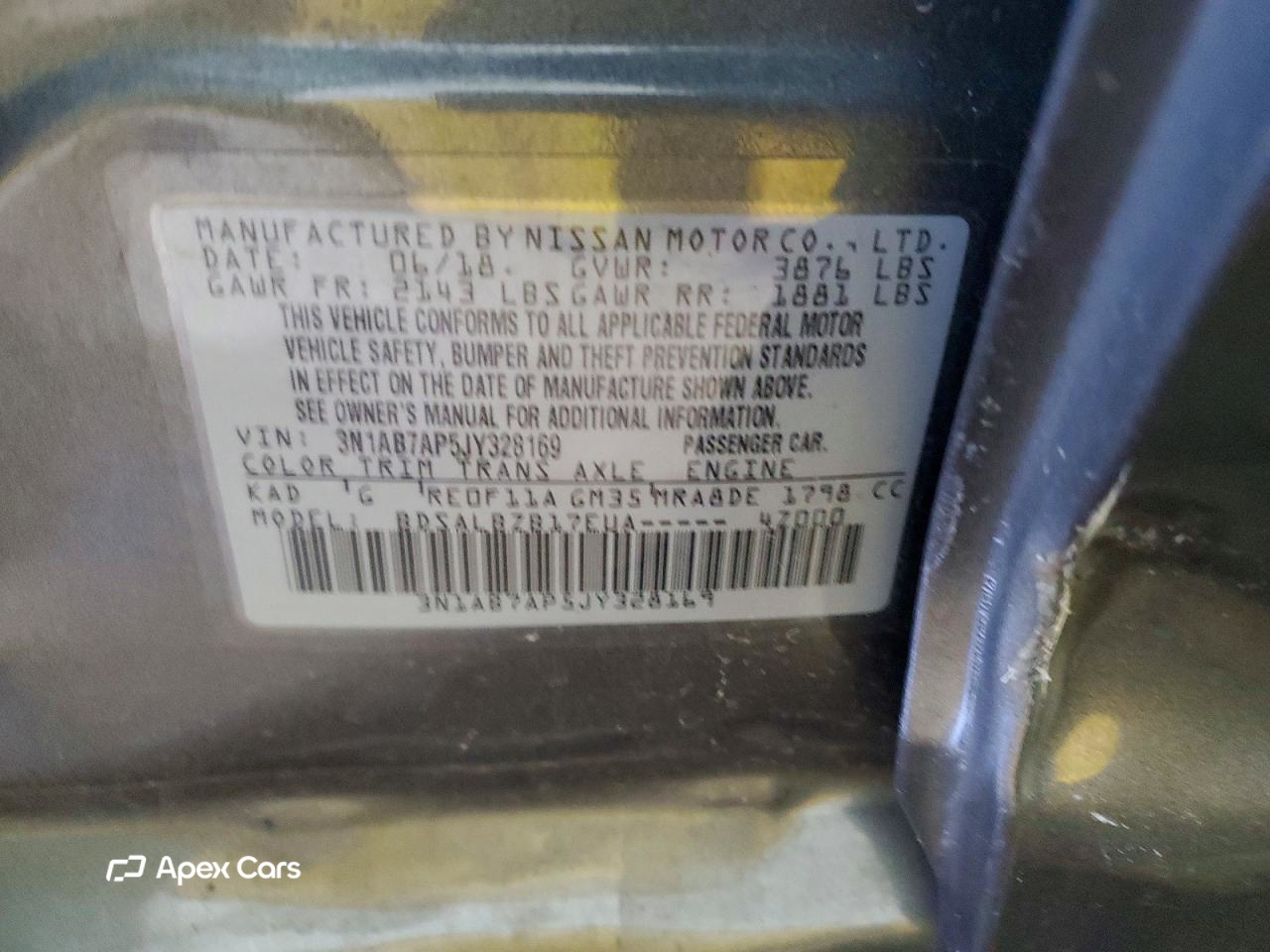 Nissan Sentra 2018