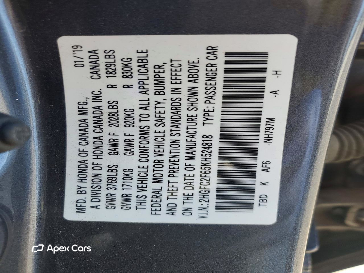 Honda Civic 2019