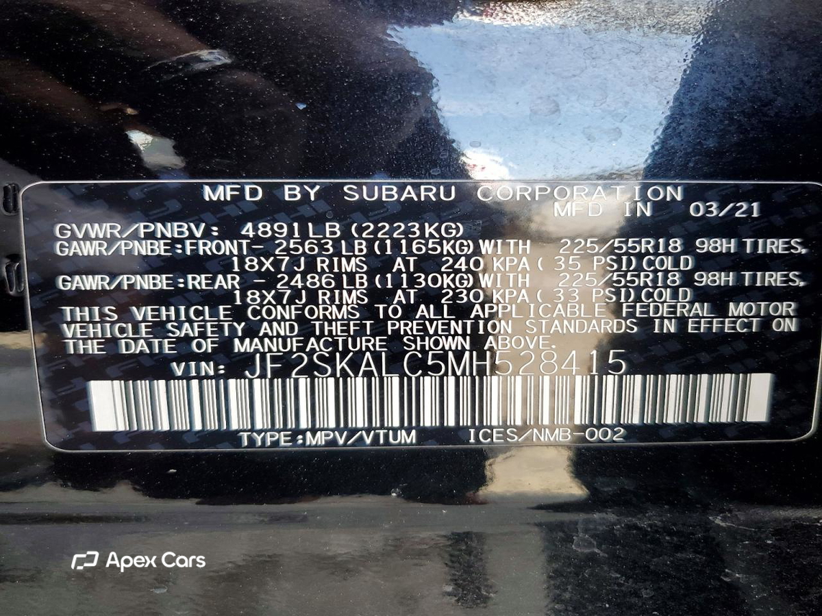 Subaru Forester 2021