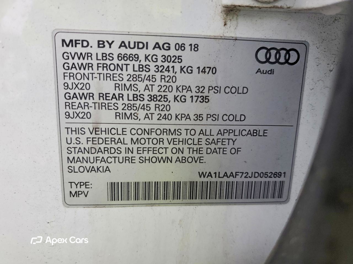 Audi Q7 2018