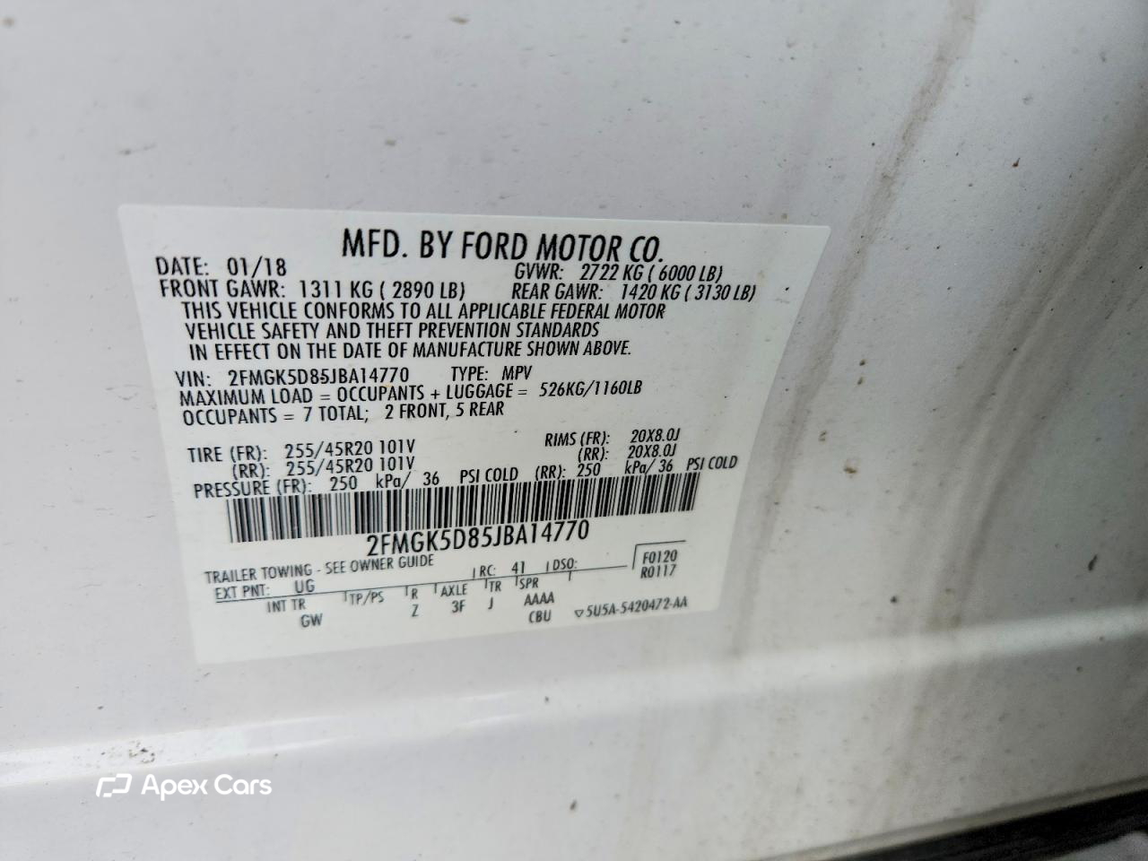 Ford Flex 2018